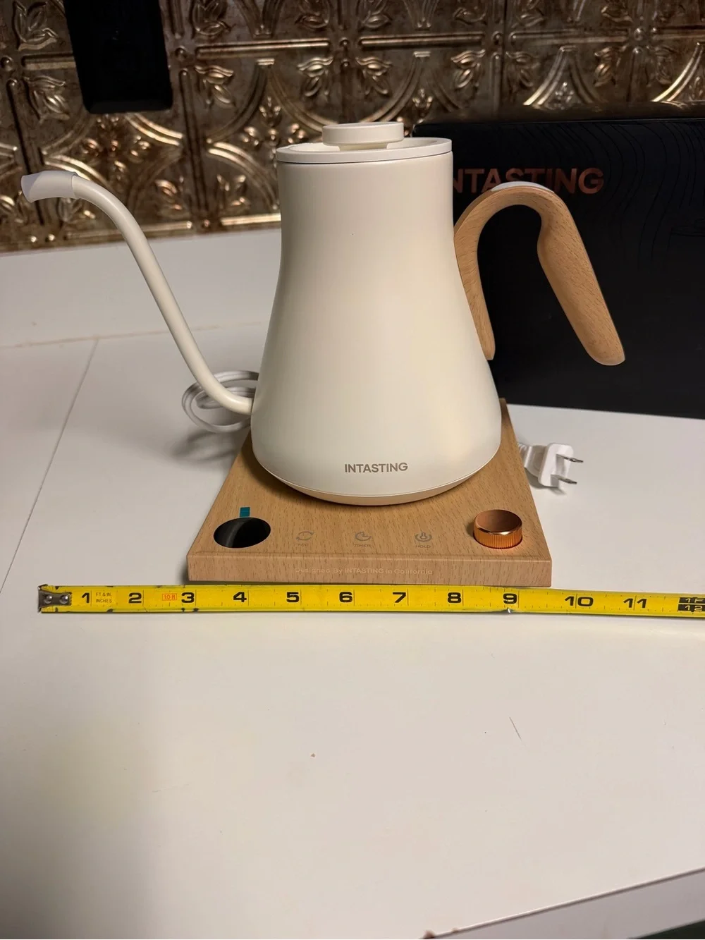 Intasting Gooseneck Electric Kettle 0.9L